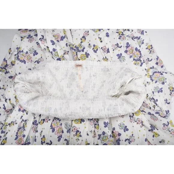 Free People Womens Secret Garden Maxi Skirt & Crop Top Set S Small Floral NWT - Picture 14 of 16